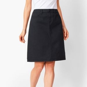 Talbots Denim A-Line Skirt